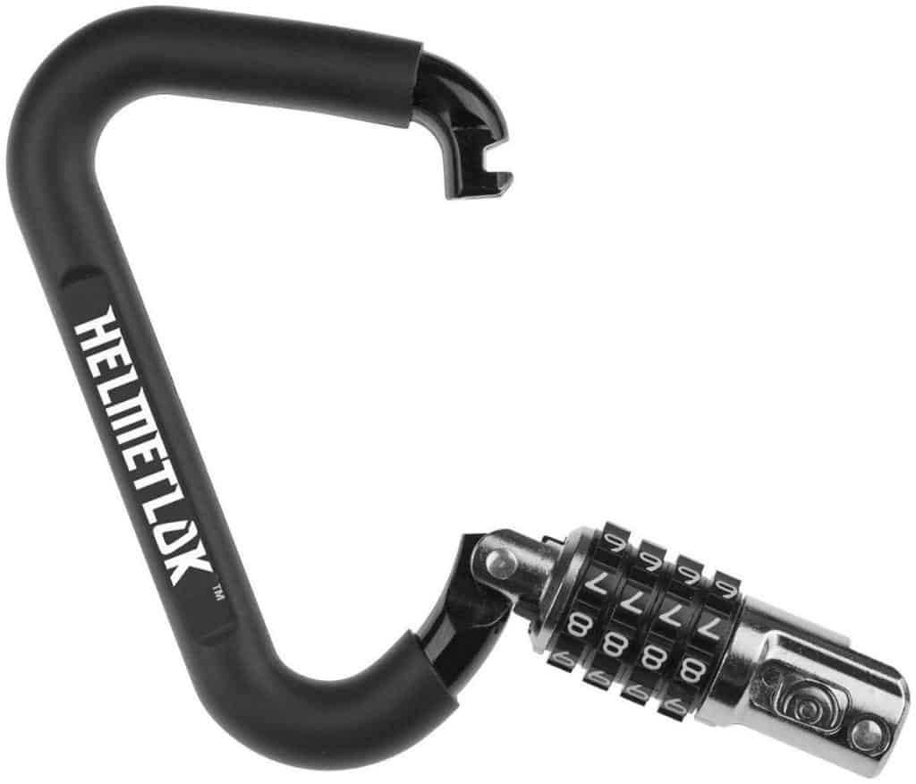 lock for helmets on bikes